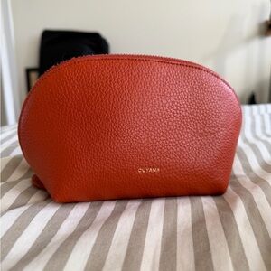 Cuyana Travel Case Small - Burnt Orange